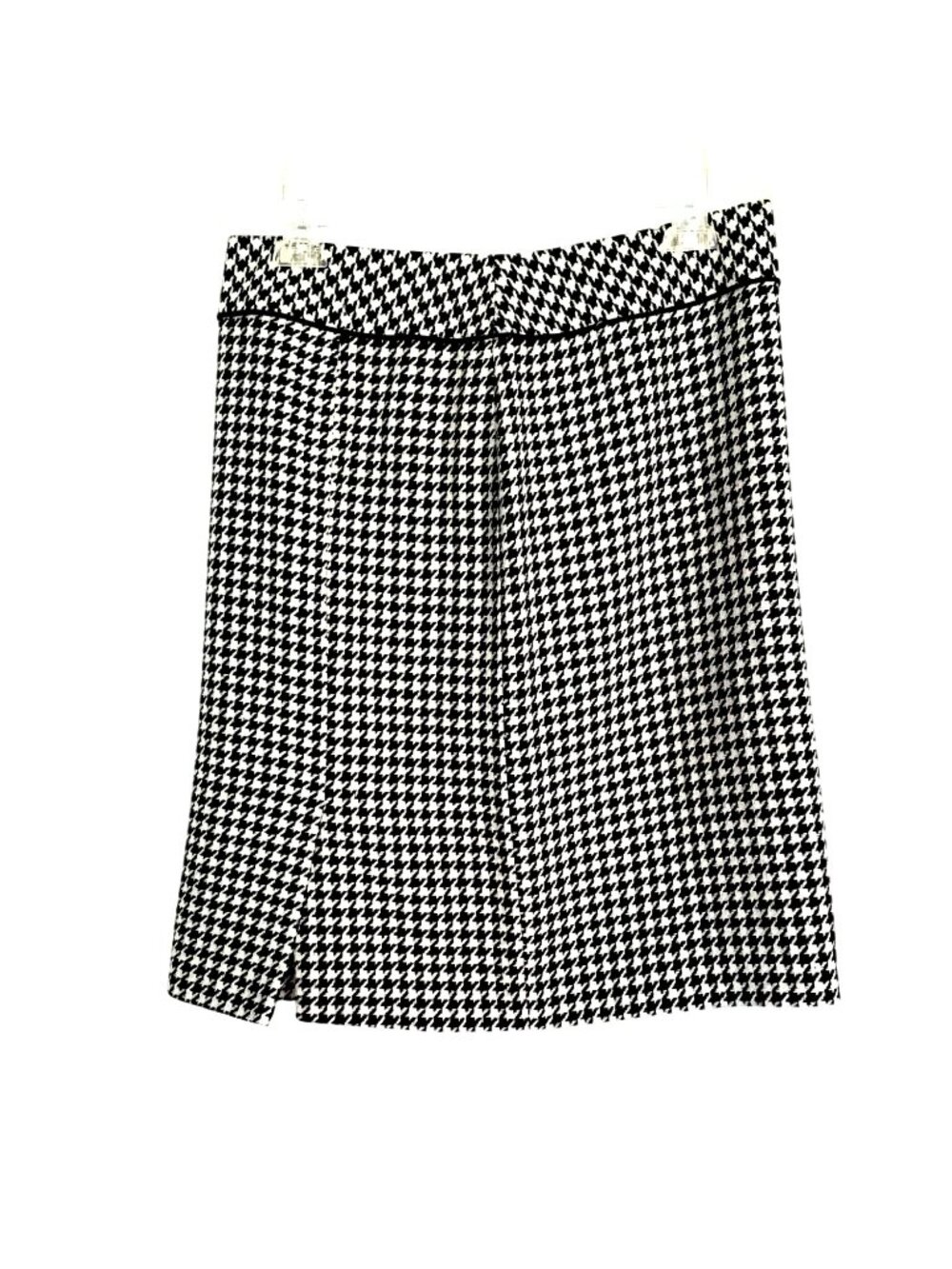 ALEX MARIE- WOMENS BLACK /WHITE ZIP-UP CLOSURE KNEE LENGHT SKIRT SIZE 10